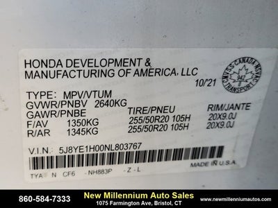 2022 Acura MDX w/A-Spec Package