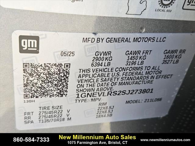 2025 Chevrolet Traverse AWD RS