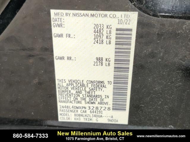 2023 Nissan Altima 2.5 SV