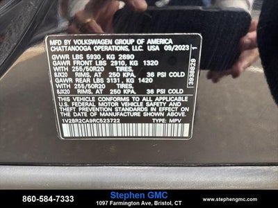 2024 Volkswagen Atlas 2.0T SEL