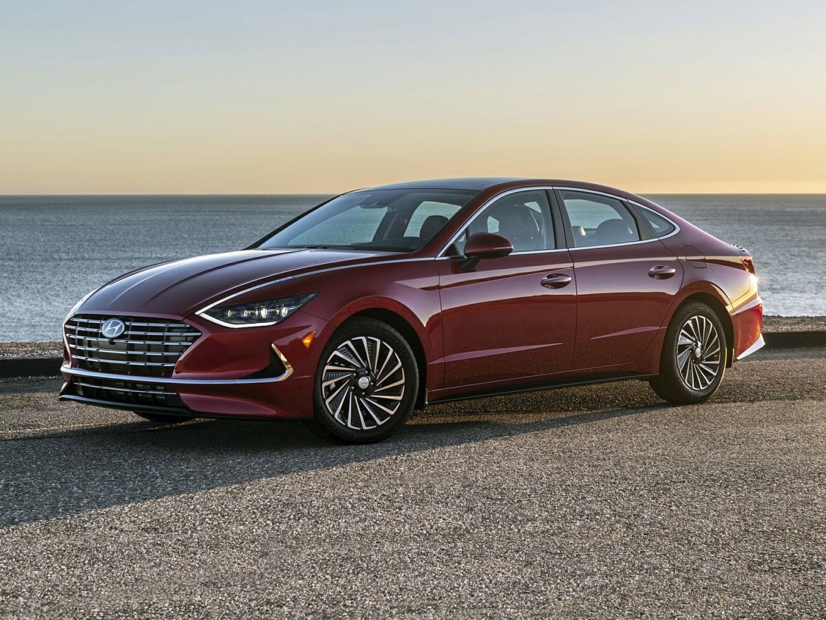 2021 Hyundai Sonata Hybrid Blue