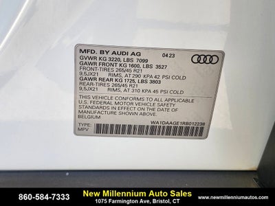 2024 Audi Q8 e-tron Sportback S line Prestige