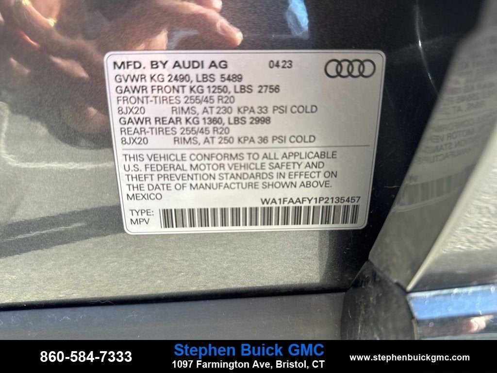 2023 Audi Q5 S line Prestige